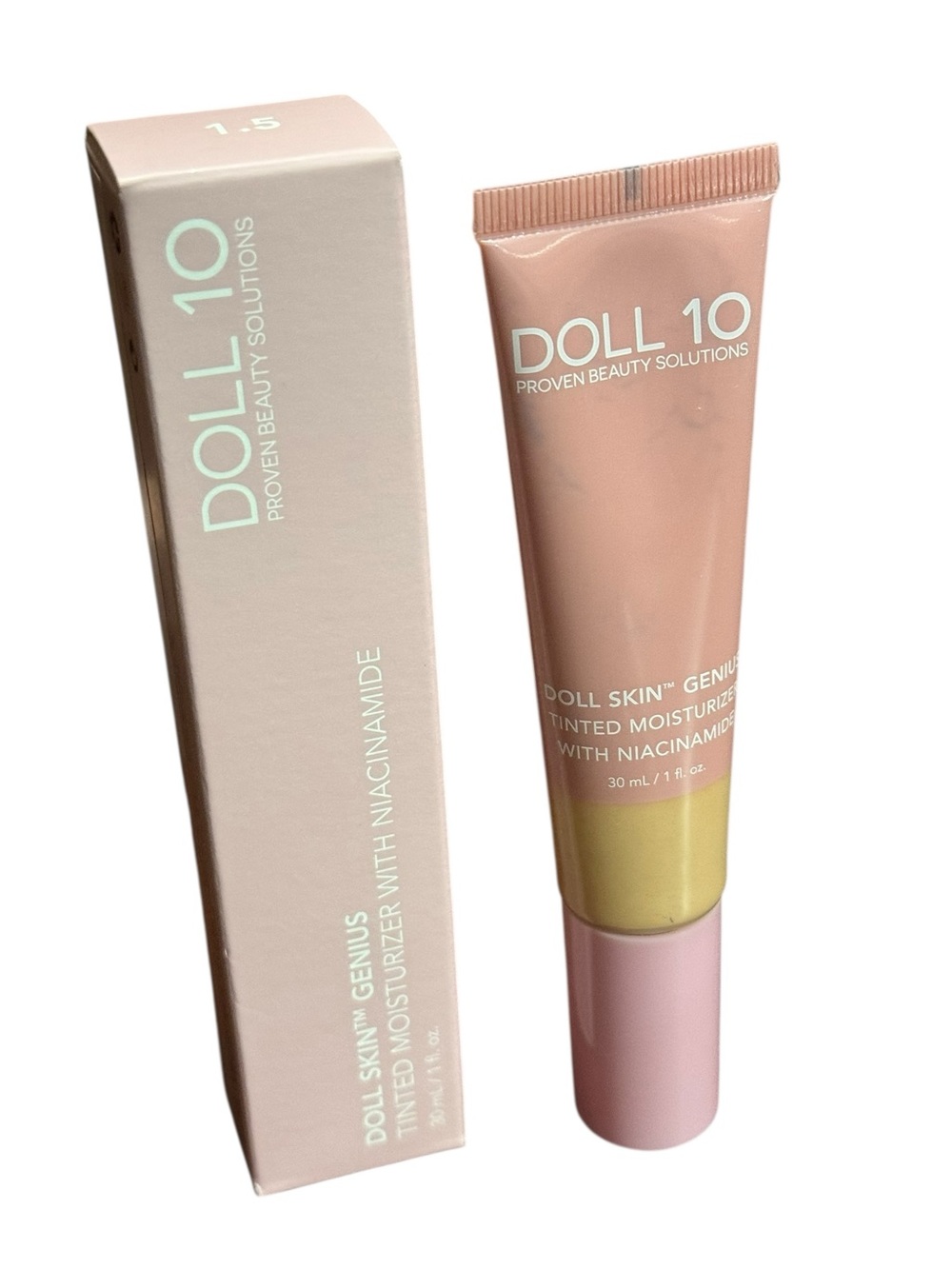 Doll 10 Genius Tinted Moisturizer 1oz 20ml New In Box